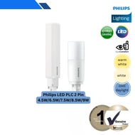 (SG) Philips LED PLC 2 Pin 4.5W/6.5W/7.5W/8.5W/9W 30K/40K/65K / LOCAL WARRANTY!