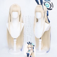 Bluestacks Feina Bunny Cosplay Wig High-Definition Scalp Top