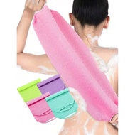 Long Exfoliating Back Scrubber Loofah With Handles, Back ExfoliatoWashcloth Exfoliating Body Scrubbe