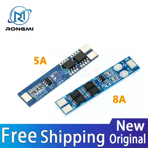 20PCS 2S 5A/8A 7.4V/8.4V 18650 Lithium Battery Charger Board Li-ion Battery Charging BMS Over Charge