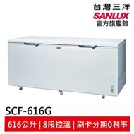 領卷折2000 SANLUX 台灣三洋616L 上掀式冷凍櫃 SCF-616G