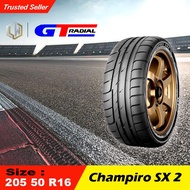 Gt Radial Champiro Sx2 Semi Slick Tyre - 205 50 R16