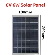 Defasilk | Off-Grid Solar Photovoltaic Panel 6V 18W 30W 20W 15W 12W 10W