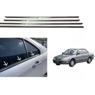 Proton Wira Door Window Trim Panel Door Moulding Chrome Cover Frame Lining