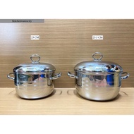 Stainless Steel Soup Pot / Stainless Steel Stock Pot / Stock Pot / Soup Pot / Periuk Stainless Steel