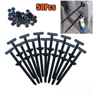 50Pcs Car Cable Tie Cable Clip Zip Tie Wire Tie Zipper Clip Rivet Zip Tie Fastener Car Wire Zip Tie 