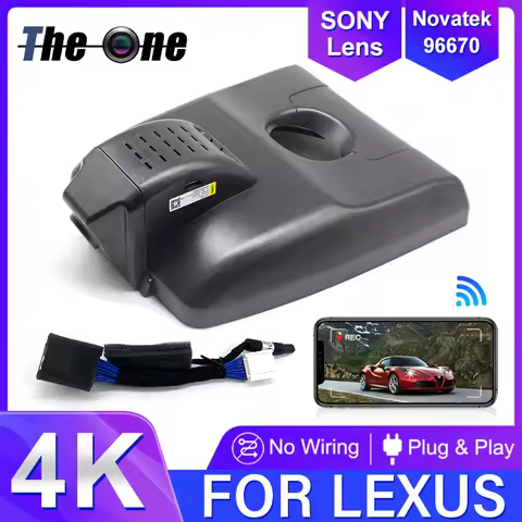 4K Car DVR Dash Cam Video Recorder Original For Lexus ES ES300h 300h ES260 ES200 200 260 F SPORT 201