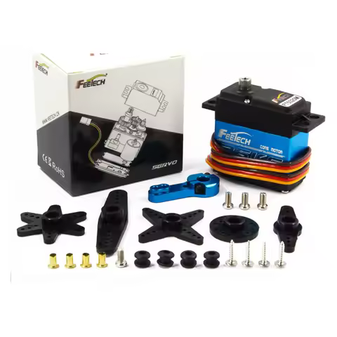 Feetech Waterproof Servo 20KG 25KG FT5325M FT5320M high Speed Metal Gear Digital RC Servo Baja servo