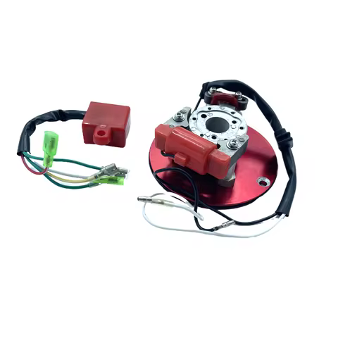 High Performance Red Racing Magneto Stator Rotor CDI Kit for 110cc 125 Cc Atv YCF Pit Dirt Bike