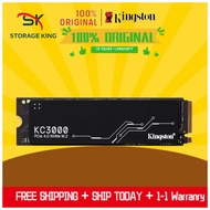 original Kingston KC3000 PCIe 4.0 NVMe M.2 2280 Internal SSD Solid State Drive SKC3000S (512GB-2048G