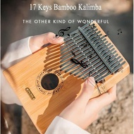 Kalimba 17 Keys Bamboo Mbira Africa Bamboo Piano Not Gecko