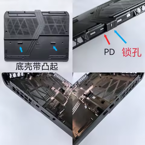 New laptop bottom case cover for MSI 16 Vector 16 GP68HX MS-15M3