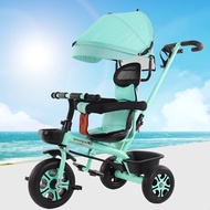 Bicycle    Folding Recumbent Childrens Tricycle Bicycle Stroller