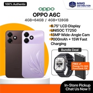 OPPO A6c (4GB + 64/128GB) | 7000mAh Battery | 120Hz Display | IP64 | Smartphone