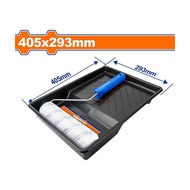 WADFOW WCB3H39 3-in-1 paint roller and tray set, polyester material., roller brush size 230mm/9", ge