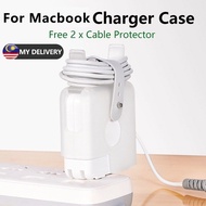 3in1 TPU Charger Case 2021 for Macbook Air M2 pro 14 16 inch Cover 61W 85W 87W 96W