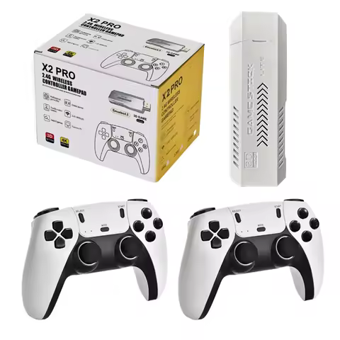 X2 PRO 256GB Retro Game console 4K 3D Game arcade wireless retro TV Home game console GD10 Game Stic