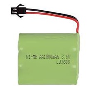 3.6v 1800mah AA NI-MH SM-2P Plug NI-CD Battery
