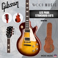 Gibson Original Collection Les Paul Standard 60s Figured Top Electric Guitar with Hardcase - Iced Te