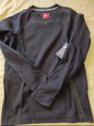 原價$3080 全新 黑色 吊牌 Nike M號 大學衛衣 帽T 迷彩 nigo ape 滑板 tech pack fleece nsw SB dunk