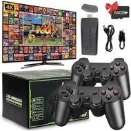 Wireless Retro Game Console M8 Video Game Stick 4K HDMI Output Plug and Play Nostalgic Game Box Buil