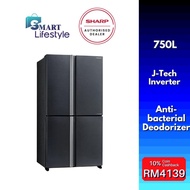 Sharp 750L French Door Inverter Refrigerator SJF921VMSS