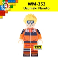 WM353 Uzumaki Naruto Anime Manga Ninja Minifigures Block Compatible Blocks