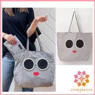 [ a-jolie ] Sunglass Face Nylon Tote  [Ship from Japan]