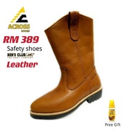 NEW ARRIVAL 💯 ORIGINAL MEN'S CLUB Safety Shoes MCC-91494-BROWN ( FREE SHOES POLISH)