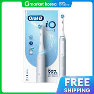 Oral-B | Oral-B Io3 Iconic Electric Toothbrush Gray 1 Count + 2 Refill Heads