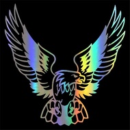 Sale3D Car Sticker Reflective Sticker Eagle Animal Sticker Decorative Car Body Scratch XQ2R