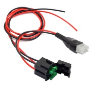 Kabel Bekalan Kuasa DC 30A 6-pin 12AWG untuk ICOM Yaesu FT-847 FT-857D FT-897D Kenwood TS-50s TS-430