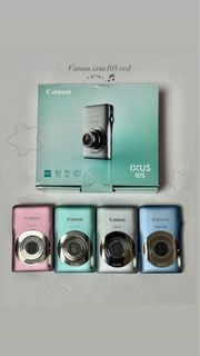 Canon ixus105🎀ccd機皇佳能相機🤍//冷白皮復古y2k//送女友(๑˘ ³˘๑)ﾁ～-` ̗ ❤︎ ̖ ´-