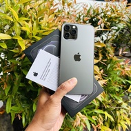 Iphone 12 Pro Max 256 gb Garansi Resmi Ibox Second Fullset Original