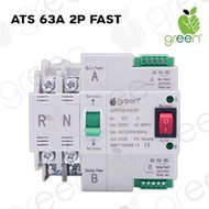 AppleGreen เบรกเกอร์ AC ATS Fast Breaker Automatic Transfer Switch Fast 220V 63A