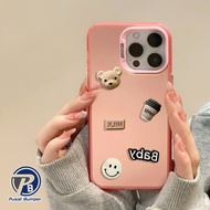 GC129 Premium Matte Hard Case 3d Doll Baby Bear For Infinix POVA 7 SPARK GO 2 POP 10 40 NOTE 50S GT 