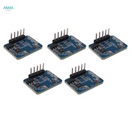 5 Pcs 24G MmWave HLK-LD2410C Intelligent Sensor Motion Detection Module