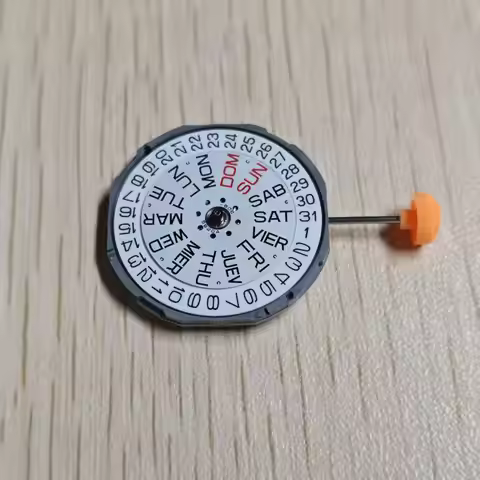1M02 GM02 Quartz Movement Watch Double Calendar 3 Hands Movement with Battery For MIYOTA Wristwatch 