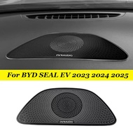 Black titanium Dashboard Speaker Audio Cover Trim For BYD SEAL EV 2023 2024 2025
