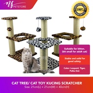 Cat Tree/ Cat Toy Kucing Scratcher