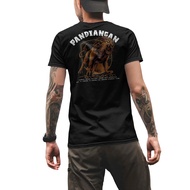 PANDIANGAN Premium T-shirt Marga Pandiangan "Onan Zo | Kaos Batak" Hitam Oblong Pria Distro Katun Ba