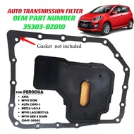 Auto Transmission Filter For PERODUA Myvi Lagi Best/ Myvi Icon/ Bezza/ Alza/ Axia (35303-BZ010 35330