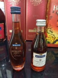 Martell Cordon Bleu Old Version 馬爹利藍帶 +馬爹利名士干邑 酒版酒辦 mini