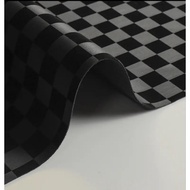 3D F1 CHESS BOARD PATTERN SEAT COVER