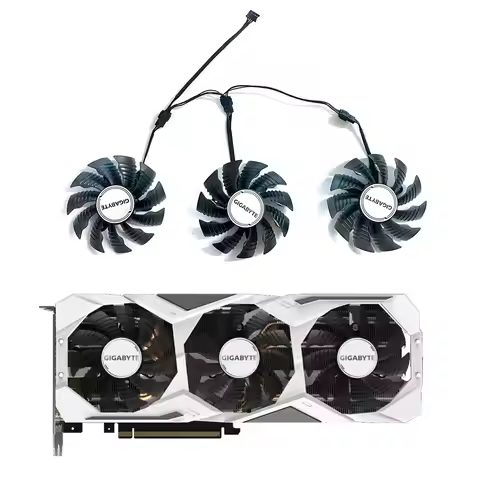 For Gigabyte GeForce RTX 2070 2080 SUPER Gaming Graphics Card Cooling Fan 82MM T128015SU PLA09215S12