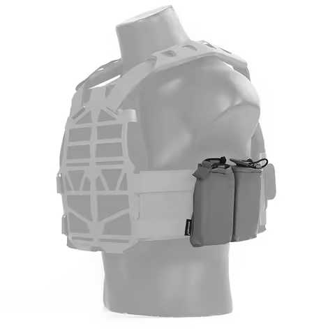 Emersongear 5.56 Double Magazine Pouch For SS Vest Modular Molle Mag Bag 5.56 Training Combat Trekki