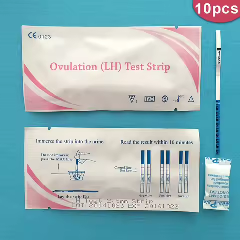 10/20PCS LH Tests Ovulation Urine Tests Strips Over 99% Accuracy First Response LH Testing Ovulation