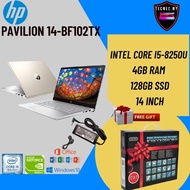 HP Pavilion 14-bf102TX Core i5-8250u 4GB RAM 128GB SSD 14 INCH 2GB NVIDIA GEFORCE 940MX