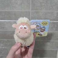 超級無敵羊咩咩_毛公仔掛件3 (Shaun the sheep/正版授權/小羊肖恩/笑笑羊)