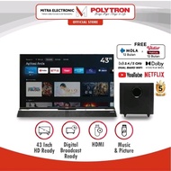 Polytron Digital Smart Tv 43 Inch PLD 43BAG9953 Android Tv